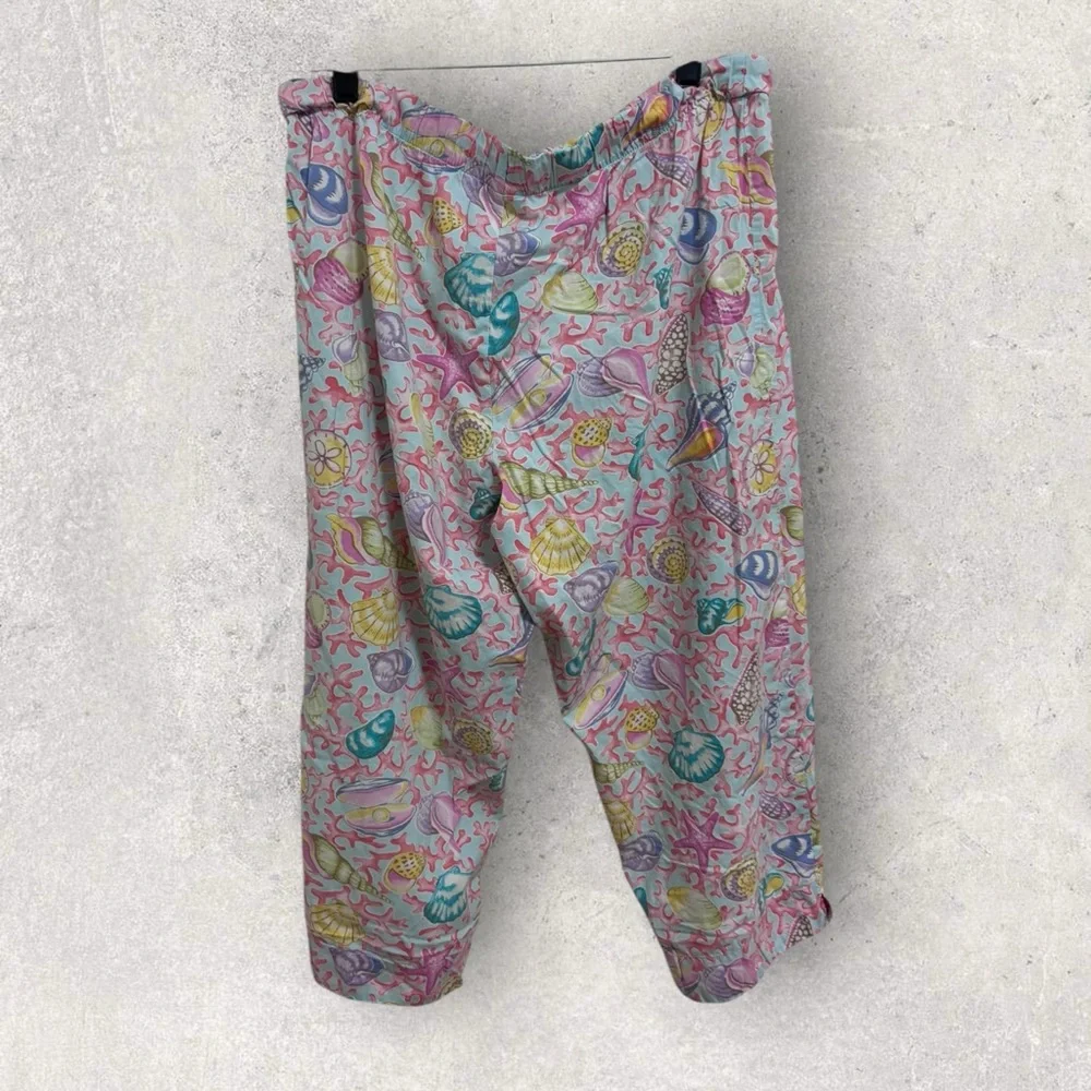 Nick & Nora cotton seashell pajama set - Picture 4 of 10